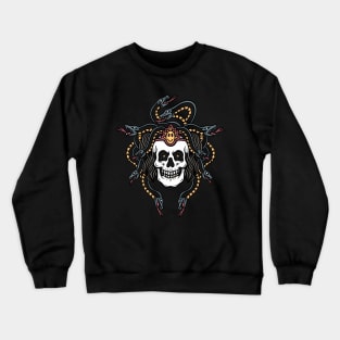 Medusa skull Crewneck Sweatshirt